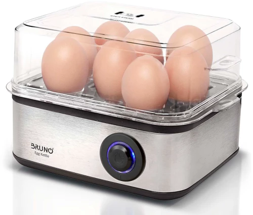 BRUNO βραστήρας αυγών 8 θέσεων BRN-0156  500W  ανοξείδωτος