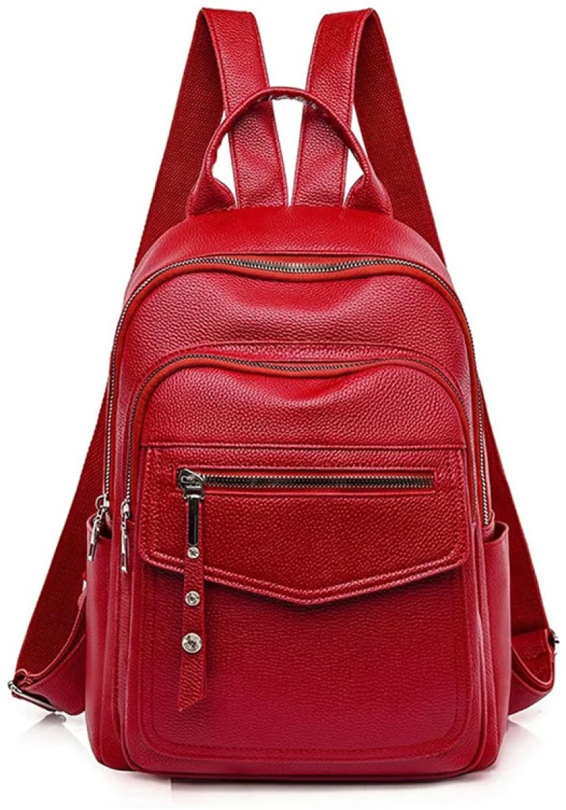 ROXXANI γυναικεία τσάντα πλάτης LBAG-0020  κόκκινη