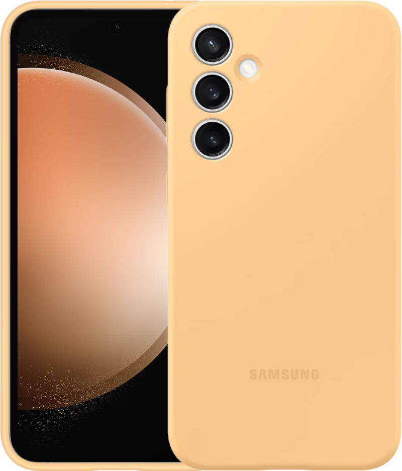 Samsung Silicone Case Galaxy S23 FE Apricot
