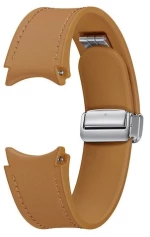Samsung Galaxy Watch 6 D-Buckle Hybrid Eco-Leather Band Camel (M/L)