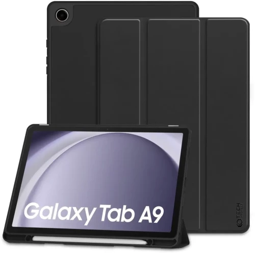 Tech-Protect Smart Case Pen Black-Samsung Galaxy Tab A9