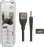 Καλώδιο ήχου - 16S - USB-A female/Jack 3.5mm male - 1.5m - 097459