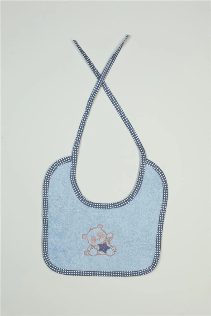 ΣΑΛΙΑΡΑ Με Κέντημα bebe Star Bear 151 25X25 Σιελ 100% Cotton - -