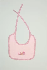 ΣΑΛΙΑΡΑ Με Κέντημα bebe Baby Bear 162 25X25 Ροζ 100% Cotton - -