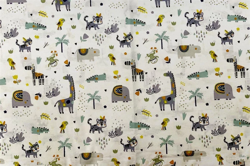 ΣΕΝΤΟΝΑΚΙ ΛΙΚΝΟΥ bebe Zoo 557 80X110 White-Grey 100% Cotton - -