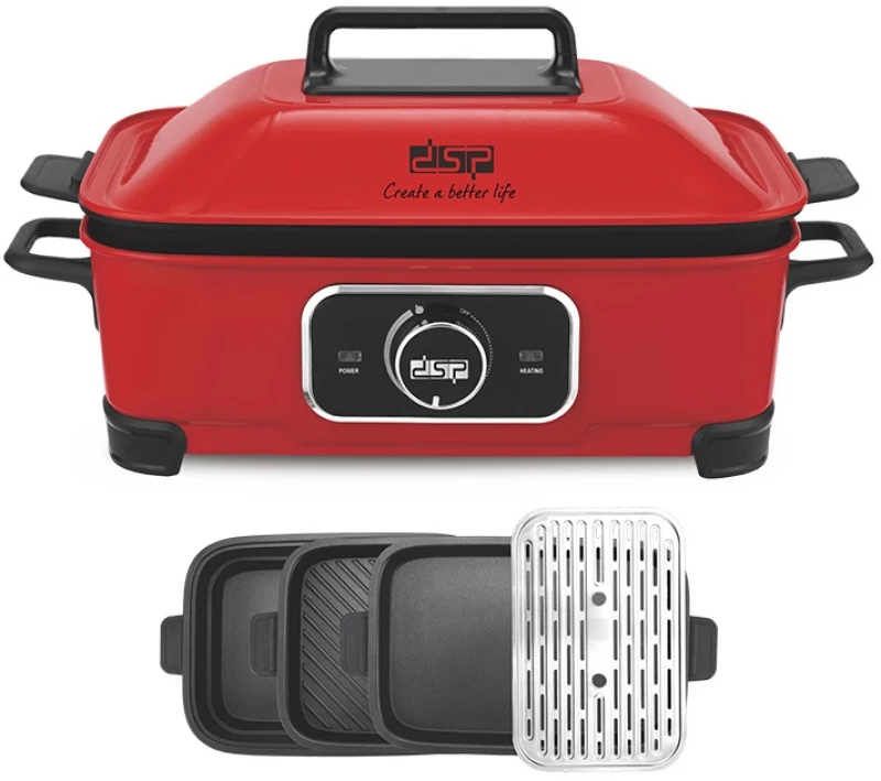 Ηλεκτρική κατσαρόλα μαγειρέματος - Multicooker - 4in1 - KC3040 - DSP - 613712