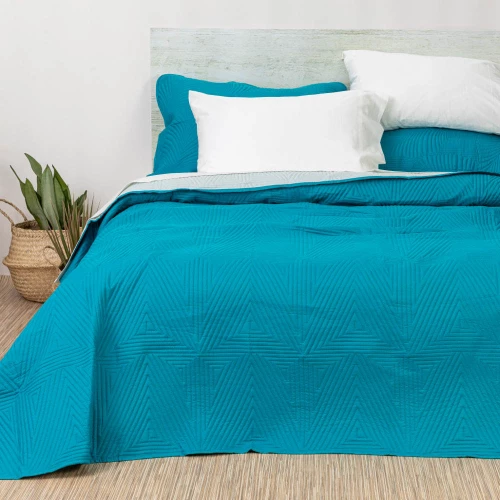 Κουβερλί Premium Μονό Μαύρο-Εκρού 160 x 240 cm