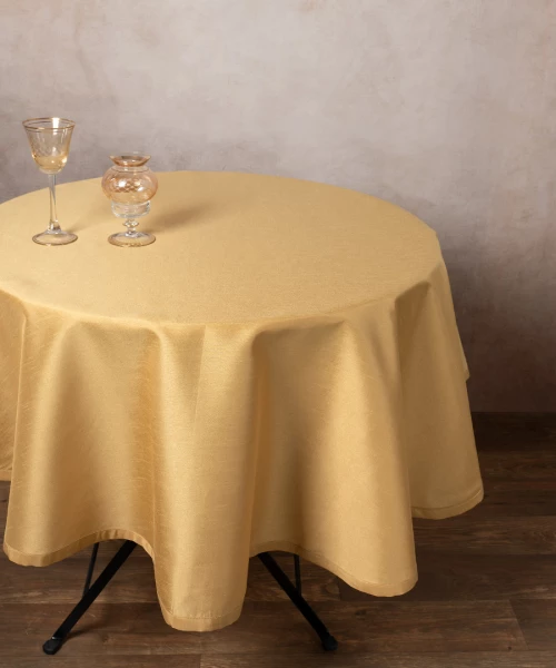 Σατέν ροτόντα 2015 (150cm) χρυσό - -