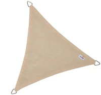 Τρίγωνο πανί σκίασης 285gsm 3,6x3,6x3,6μ. Άμμου