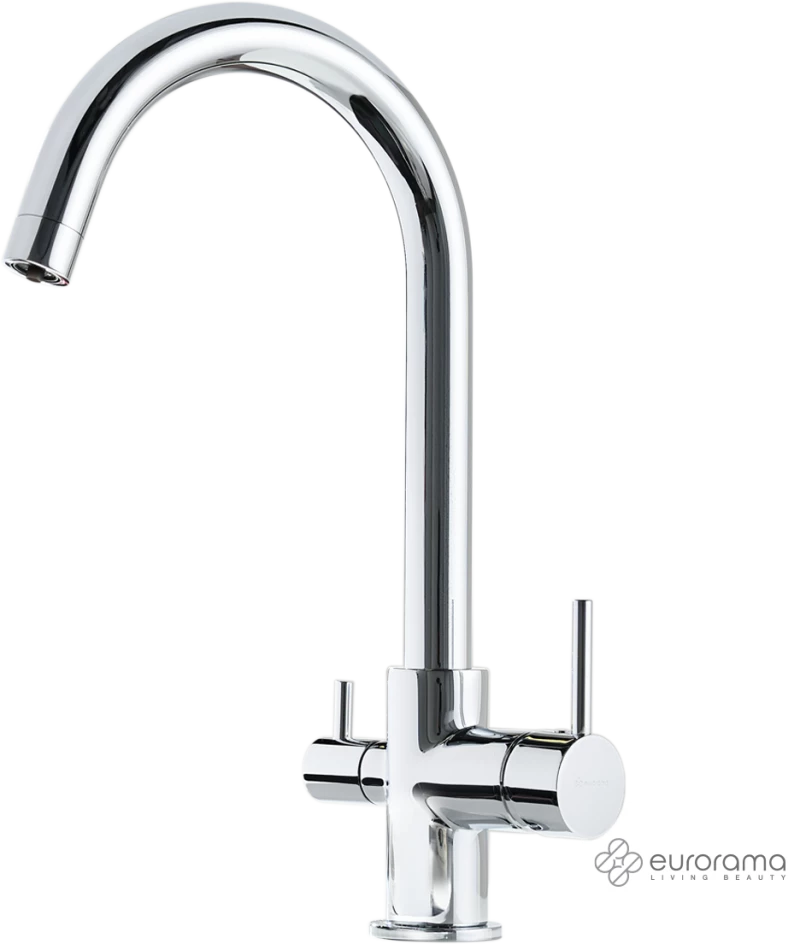 Eurorama FILTER TAP Μπαταρίας Κουζίνας για σύνδεση με ντεπόζιτο Chrome