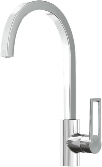 Sanitec Quattro Μπαταρία Κουζίνας Ψηλή Ultra Granite Inox
