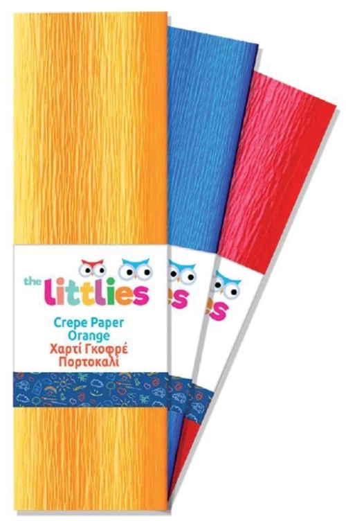 390278 ΧΑΡΤΙ ΓΚΟΦΡΕ ΧΕΙΡΟΤΕΧΝΙΑΣ THE LITTLIES ΚΑΦΕ 50X200 ΕΚ. ΣΕΤ 10 ΤMX (ΣΕΤ 10 ΤΕΜΑΧΙΩΝ)