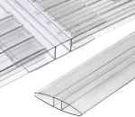 Σύνδεσμος Η πολυκαρμπονικού 16mm 600εκ