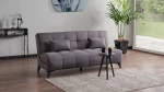 Τριθέσιος Καναπές Dublin Anthracite - ALZDLN3X152441