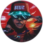 Grinder Τρίφτης Aluminium Beuz «DJ Beuz» 50mm - 4 Parts