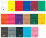 310566 Χαρτόνι ontule σε 17 χρώματα 50x70 εκ.(01 κίτρινο)