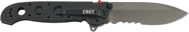 Σουγιάς G10 W 101.02 mm CRKT  Κωδ. M21-14G  Μαύρο