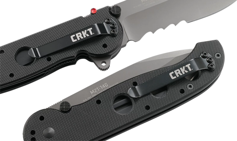 Σουγιάς G10 W 101.02 mm CRKT  Κωδ. M21-14G  Μαύρο