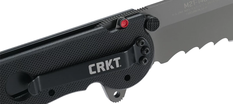 Σουγιάς G10 W 101.02 mm CRKT  Κωδ. M21-14G  Μαύρο