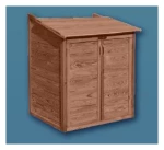Ξύλινο Στέγαστρο Αντλίας Abatec 116x76x113cm Standard