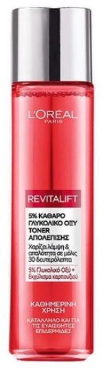 L'Oreal Paris Revitalift Toner Απολέπισης 180ml