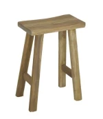 405140 Nextdeco σκαμπώ `Tribeca`, Υ45x20x40εκ από ξύλο teak