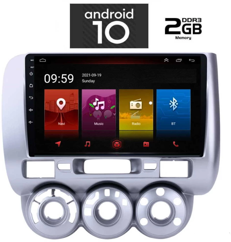 IQ-AN X4770_GPS A/C (9inc). OEM  HONDA JAZZ  mod. 2002-2008