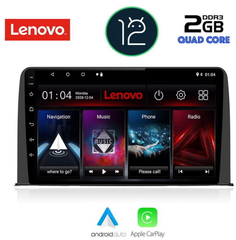 LENOVO LVB 4199_CPA (10inc) MULTIMEDIA TABLET OEM HONDA CRV mod. 2017>