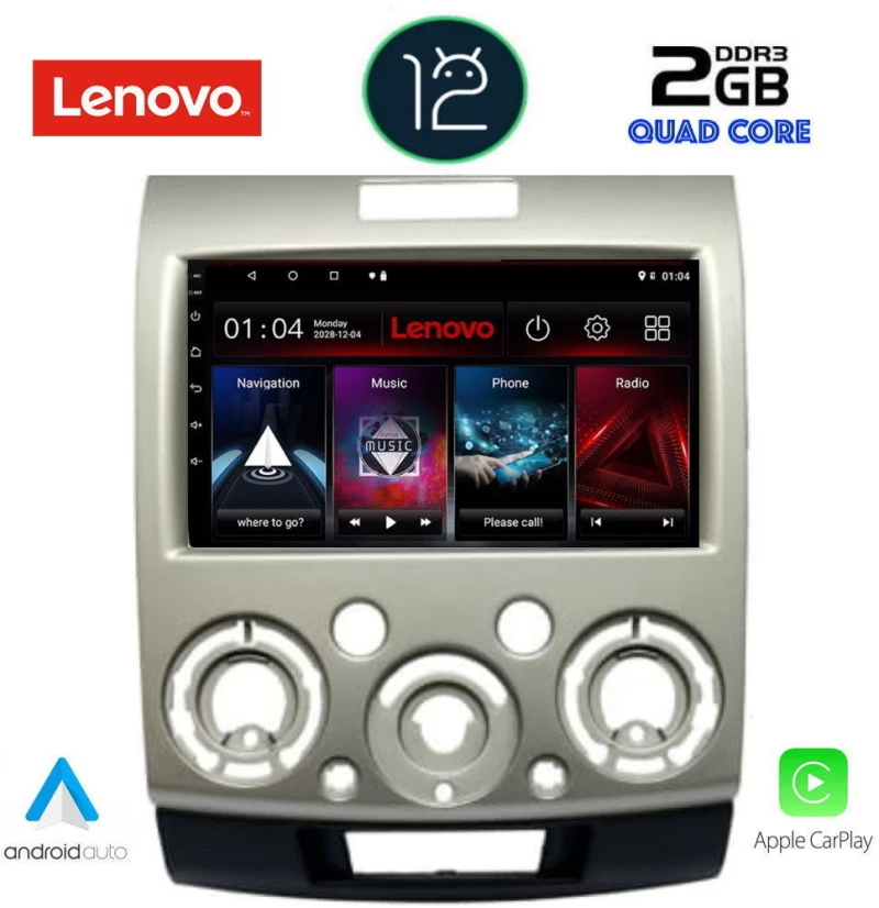 LENOVO LVB 4170_CPA (9inc) MULTIMEDIA TABLET OEM FORD RANGER | MAZDA BT50 mod. 2006-2011