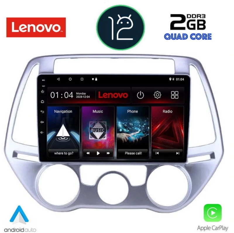 LENOVO LVB 4227_CPA A/C (9inc) MULTIMEDIA TABLET OEM HYUNDAI i20 mod. 2008-2012