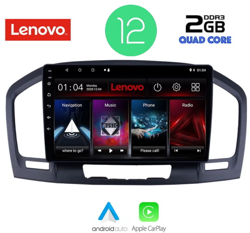 LENOVO LVB 4491_CPA (9inc) MULTIMEDIA TABLET OEM OPEL INSIGNIA  mod.2008-2013