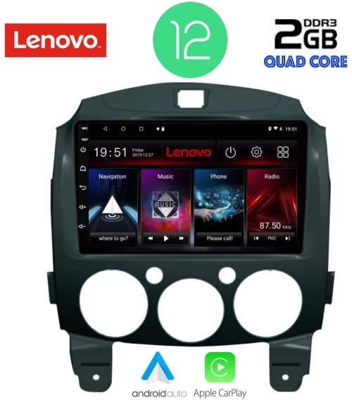 LENOVO LVB 4361_CPA (9inc) MULTIMEDIA TABLET OEM MAZDA 2  mod. 2007-2014