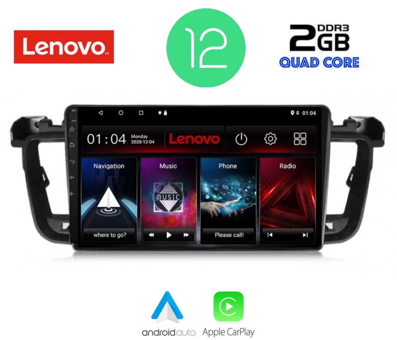 LENOVO LVB 4518_CPA (9inc) MULTIMEDIA TABLET OEM PEUGEOT 508 mod. 2010-2016