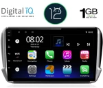 DIGITAL IQ RTB 1508_GPS (10inc) MULTIMEDIA TABLET OEM PEUGEOT 208-2008 mod. 2012-2021