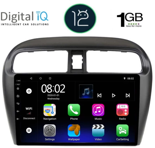 DIGITAL IQ RTB 1448_GPS (9inc) MULTIMEDIA TABLET OEM MITSUBISHI SPACESTAR mod. 2013-2020