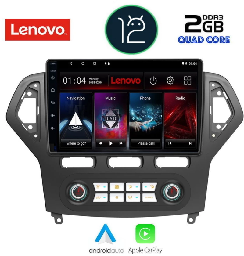 LENOVO LVB 4162_CPA CLIMA (10inc) MULTIMEDIA TABLET OEM FORD MONDEO mod. 2007-2011