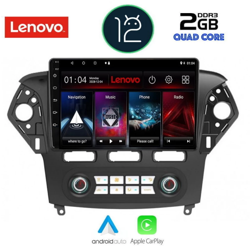 LENOVO LVB 4163_CPA CLIMA (10inc) MULTIMEDIA TABLET OEM FORD MONDEO mod. 2011-2013