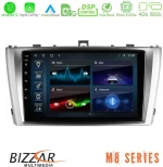 Bizzar m8 Series Toyota Avensis t27 8core Android12 4+32gb Navigation Multimedia Tablet 9 u-m8-Ty0864
