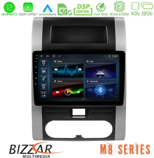 Bizzar m8 Series Nissan x-Trail t31 8core Android12 4+32gb Navigation Multimedia Tablet 10" u-m8-Ns0223