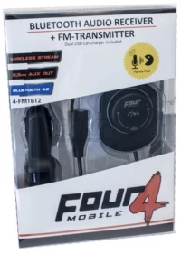4-4 Connect  4-Fmtbt2  Four Mobile Bluetooth V4.2 fm Transmitter With Multicontrol Unit Άμεση Παράδοση