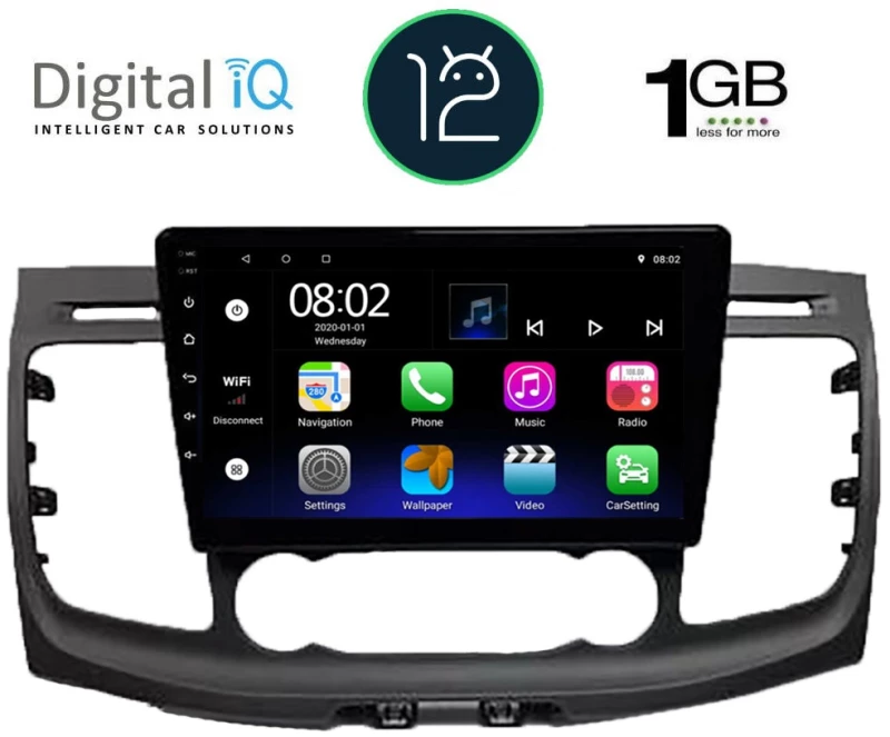 DIGITAL IQ RTA 1178_GPS (9inc) MULTIMEDIA TABLET OEM FORD TRANZIT CUSTOM | TORNEO CUSTOM mod. 2019>