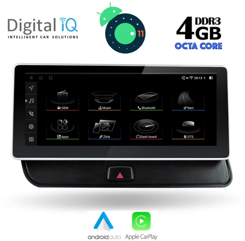 DIGITAL IQ TOP 14930_CPA (10.25inc) MULTIMEDIA OEM AUDI Q5 mod. 2008-2018