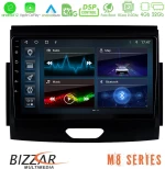 Bizzar m8 Series Ford Ranger 2017-2022 8core Android13 4+32gb Navigation Multimedia Tablet 9″ u-m8-Fd0496