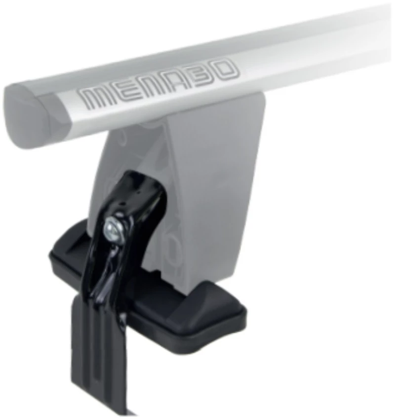 10010/MB DLKIT39G KIT TYPE G ΑΚΡΑ (ΠΟΔΙΑ) ΓΙΑ ΜΠΑΡΕΣ ΟΡΟΦΗΣ DELTA BLACK/SILVER MENABO - 1 ΣΕΤ.