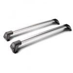 YS10W Μπάρες Οροφής Αλουμινίου YAKIMA FLUSH 120cm 2τεμ. με Κλείδωμα