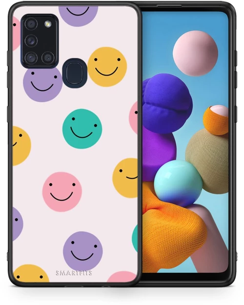 Smiley Faces - Samsung Galaxy A21s θήκη