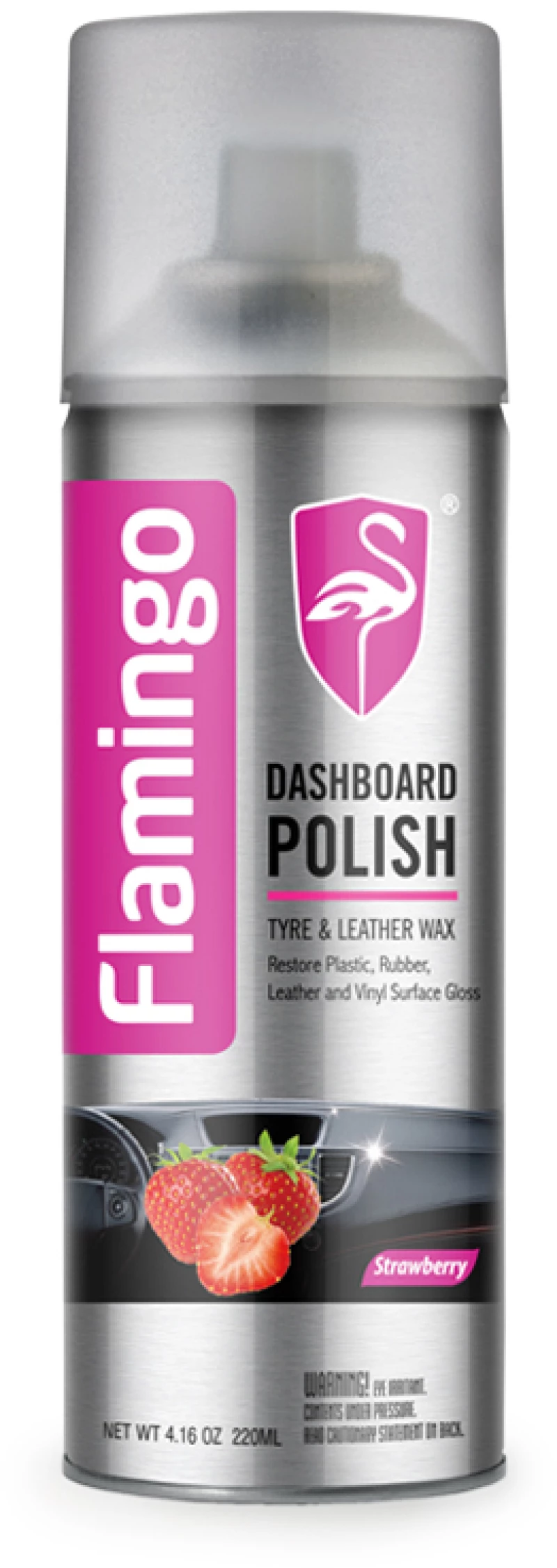 Flamingo  ΓΥΑΛΙΣΤΙΚΟ ΤΑΜΠΛΟ ΦΡΑΟΥΛΑ 220ml