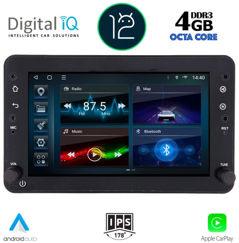 DIGITAL IQ TPF 359_CPA (7” DECK) MULTIMEDIA OEM ALFA ROMEO 159 – SPIDER – BRERA 2004-2012
