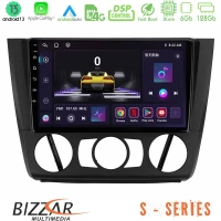 Bizzar s Series bmw 1series E81/e82/e87/e88 (Manual A/c) 8core Android13 6+128gb Navigation Multimedia Tablet 9 u-s-Bm1011