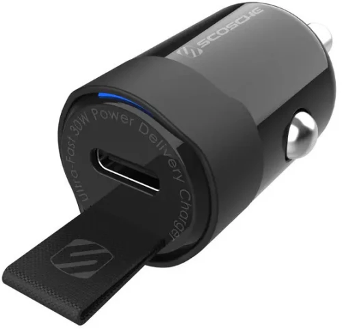 Scosche CPDC30-SP Mini Fast USB-C Car Charger